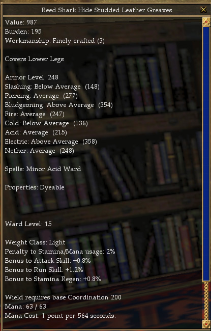 Light armor Greaves, with new armor mods.