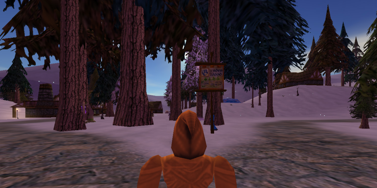 Winter, in Glenden Wood