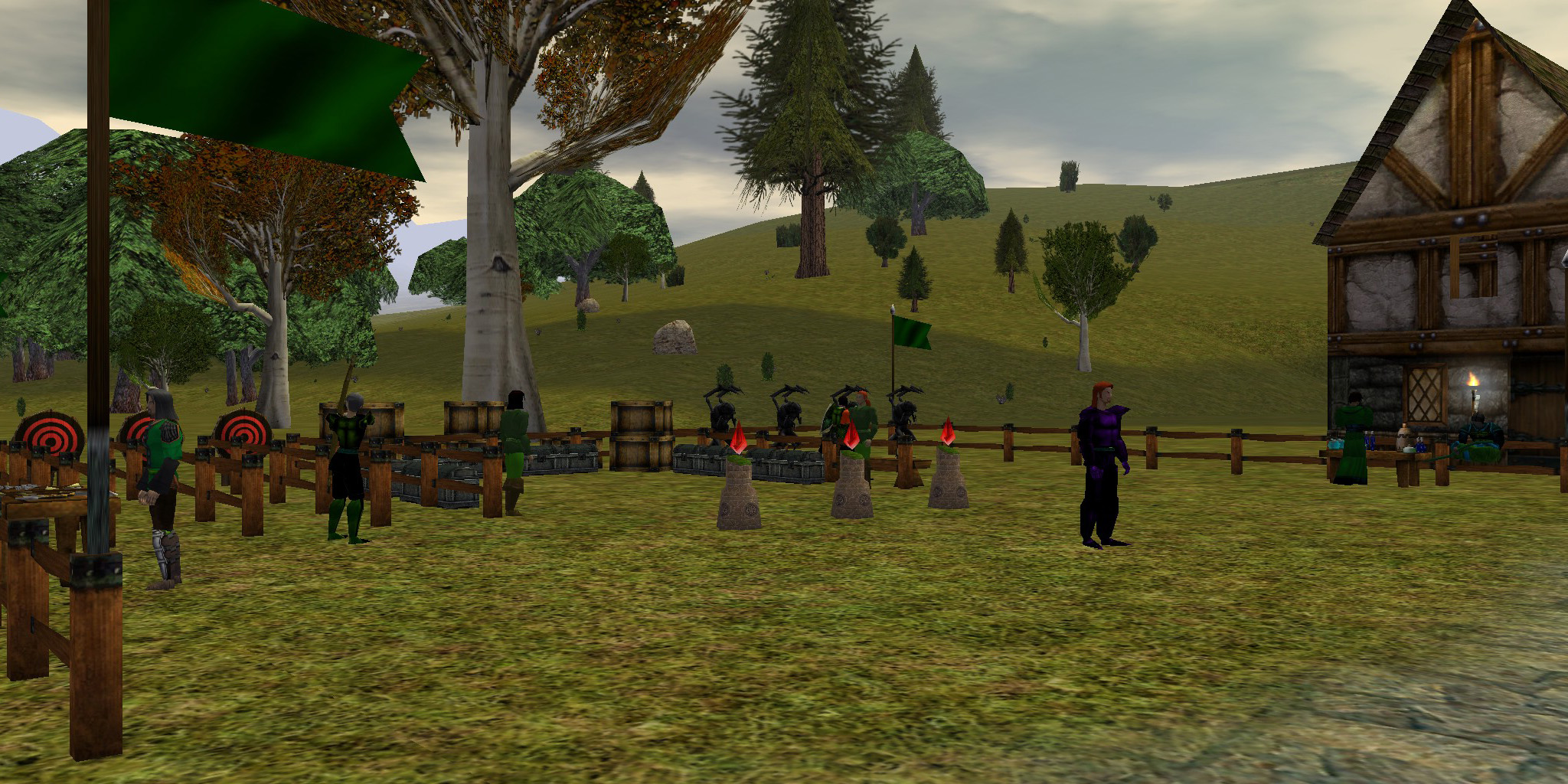 The Cragstone's Fists camp, in Arwic.